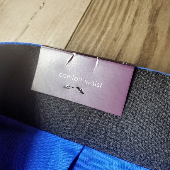 NWT Ava & Viv Blue High Rise Ankle Pant Size 17 - Picture 11 of 16